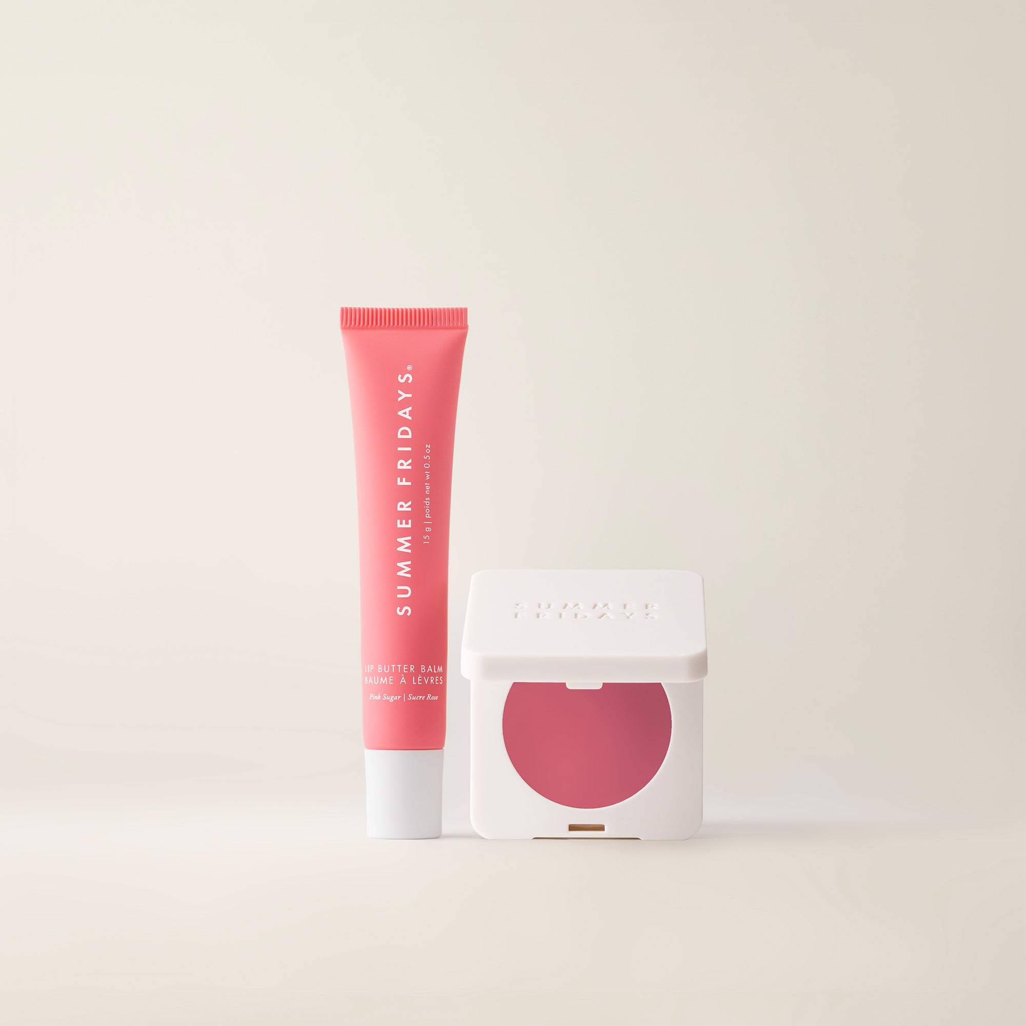 The Blush + Lip Duo (Sweet Rose + Pink Sugar)